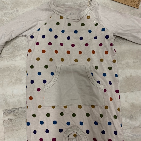 Kyte Baby - Longall in Oat Polka Dot - Picture 2 of 4